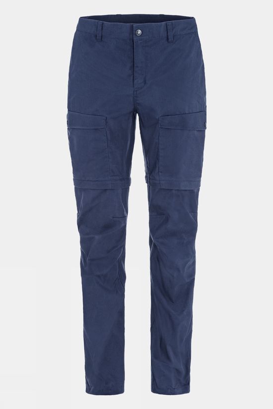 Fjallraven Womens Abisko Hybrid Trail Zip-Off Trousers Navy