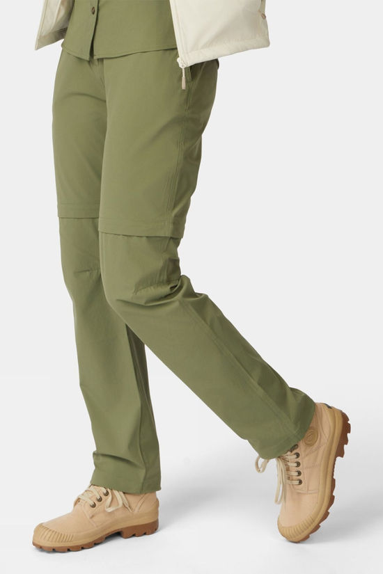 Ayacucho Womens Jungle Travel Zip-Off Trousers II Olivine