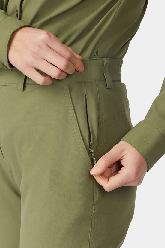 Ayacucho Womens Jungle Travel Zip-Off Trousers II Olivine