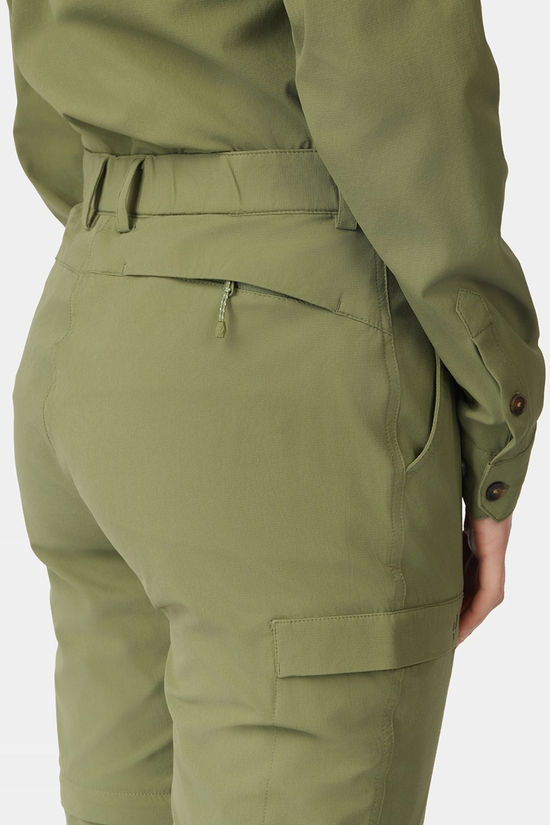 Ayacucho Womens Jungle Travel Zip-Off Trousers II Olivine