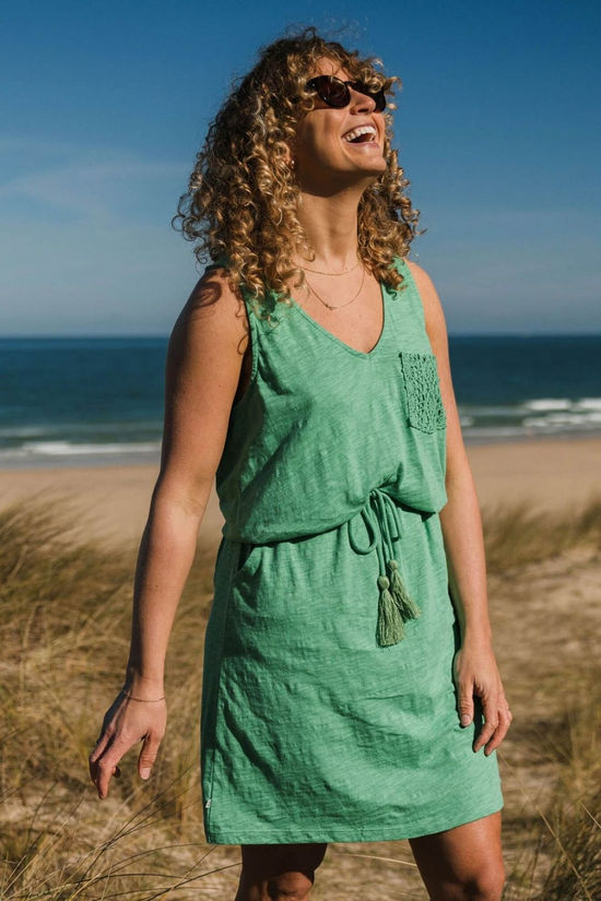 Passenger Womens Rivergate Dress Green Spruce