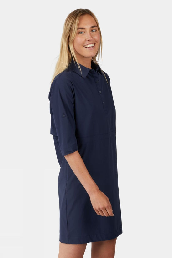 Ayacucho Womens Trailblazer Travel Dress Navy