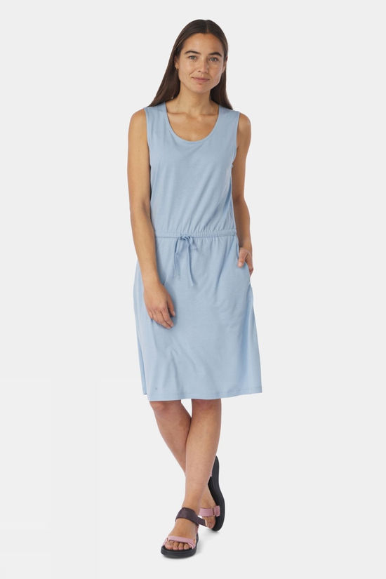 Ayacucho Womens Malibu Tank Dress Light Blue