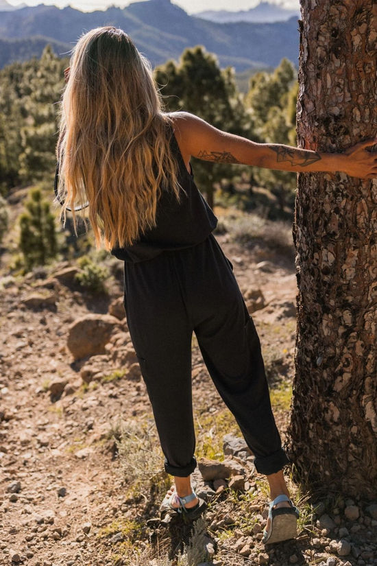 Passenger Womens Aria Jumpsuit Black