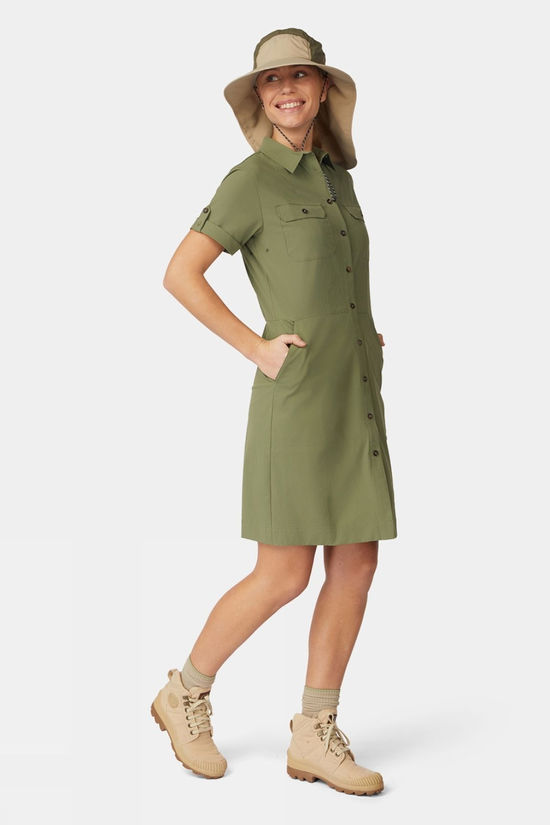 Ayacucho Womens Jungle Travel Dress II Olivine