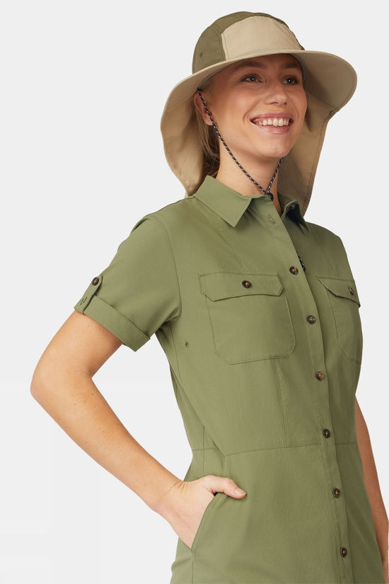 Ayacucho Womens Jungle Travel Dress II Olivine