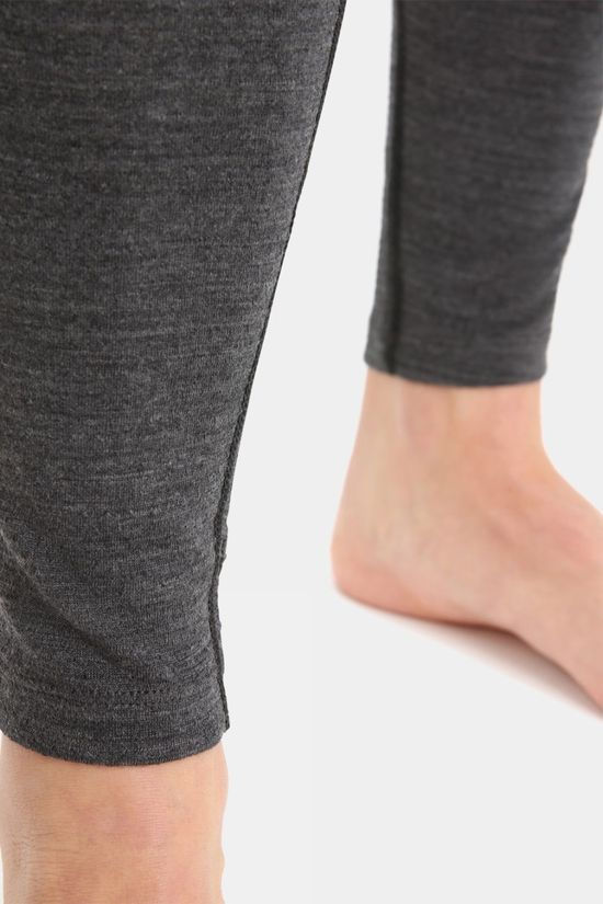 Icebreaker Womens 200 Zoneknit Merino Thermal Leggings Black/Jet Hthr/Cb