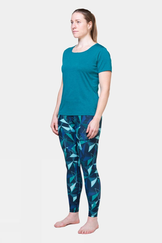 Mountain Equipment Womens Sereno Leggings Cosmos/Amethyst Print