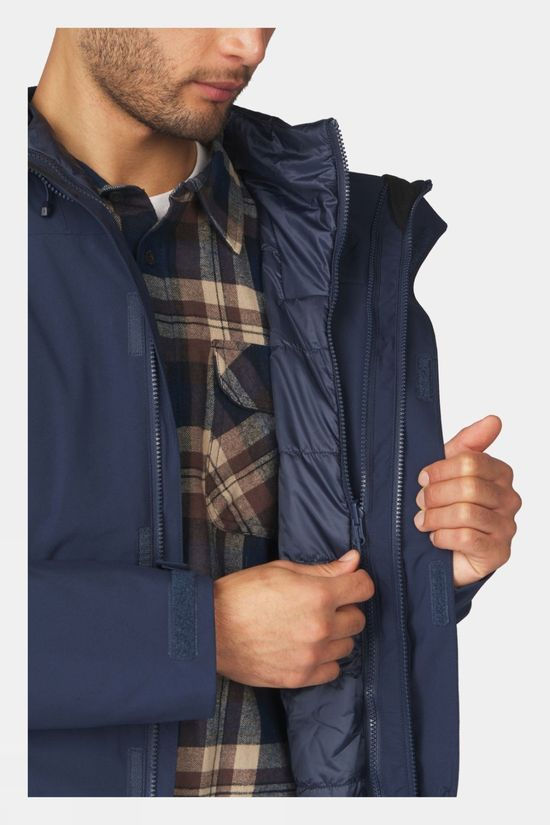 Ayacucho Mens Fjordland 3-In-1 Jacket Navy