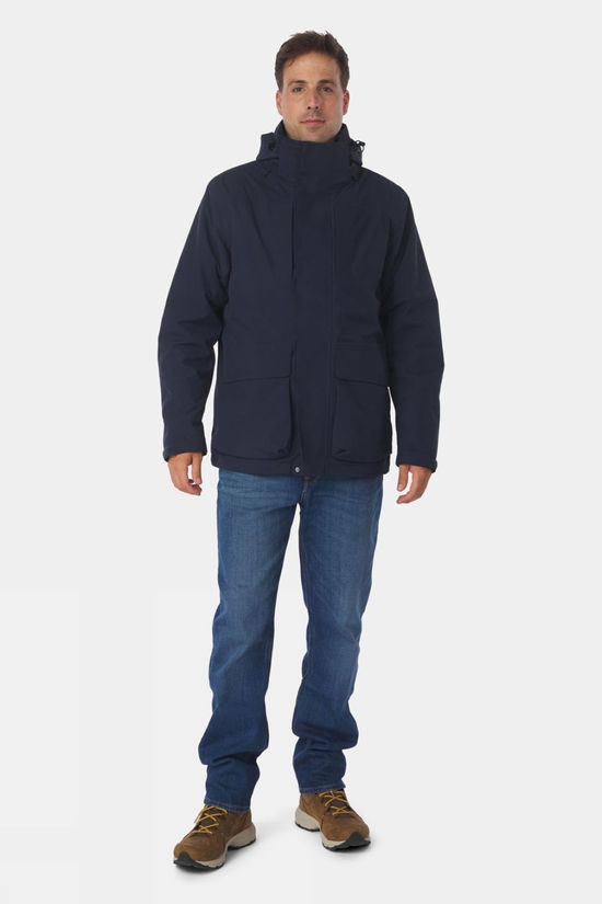Ayacucho Mens Highland 3-In-1 Jacket III Navy/Kelp