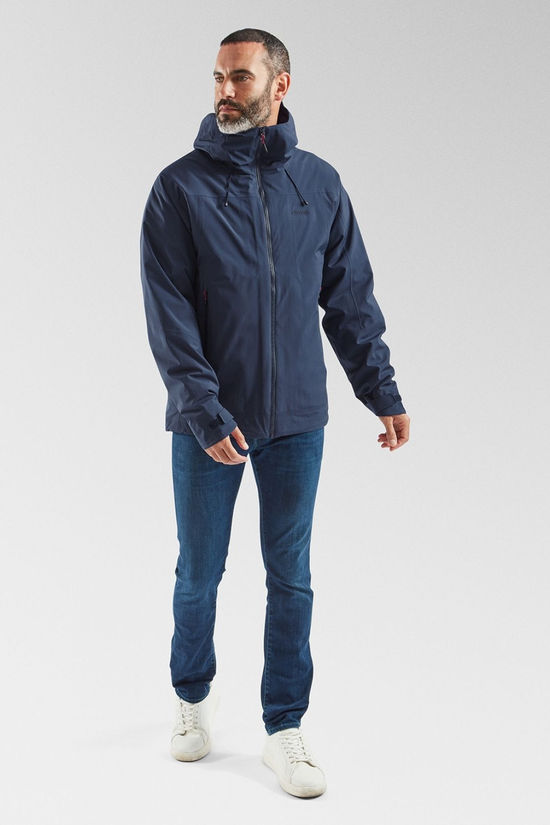 Ayacucho Mens Mountain 3-In-1 Jacket Navy/Sundried Tomato