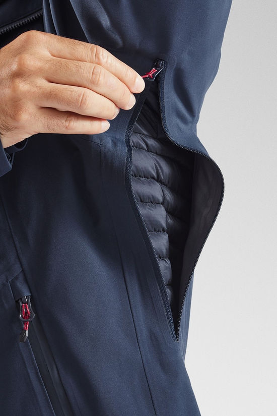 Ayacucho Mens Mountain 3-In-1 Jacket Navy/Sundried Tomato