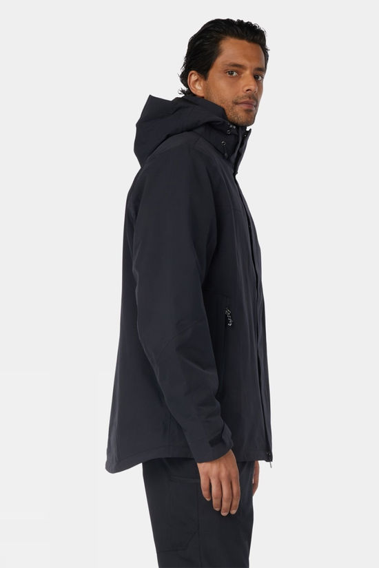 Ayacucho Mens Adventure II 3-In-1 Jacket Black/Black Melange