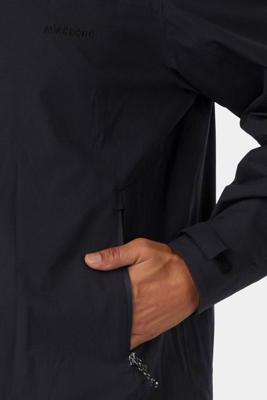 Ayacucho Mens Adventure II 3-In-1 Jacket Black/Black Melange