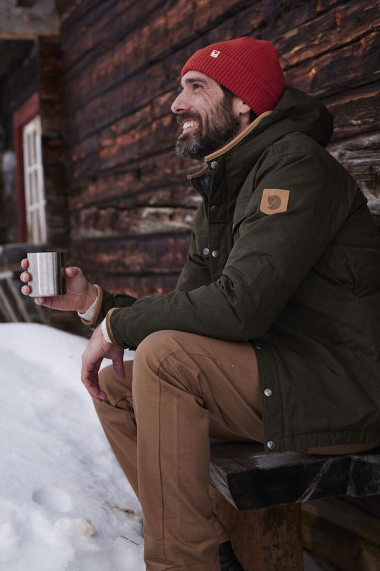 Fjallraven Mens Greenland No.1 Down Jacket  Deep Forest