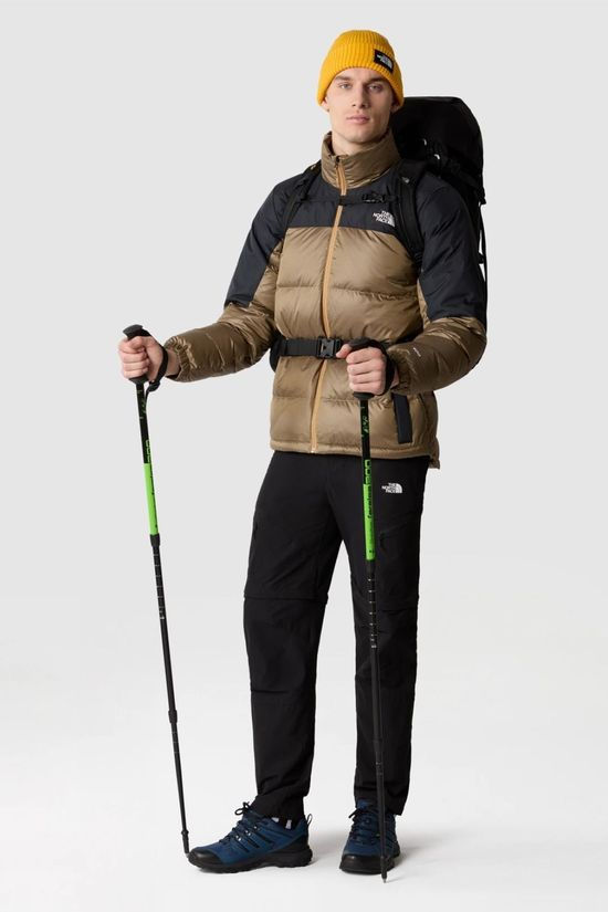 The North Face Mens Diablo Down Jacket  Almond Butter/Tnf Black