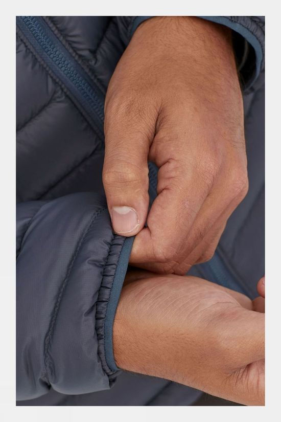 Patagonia Mens AlpLight Down Jacket Smolder Blue