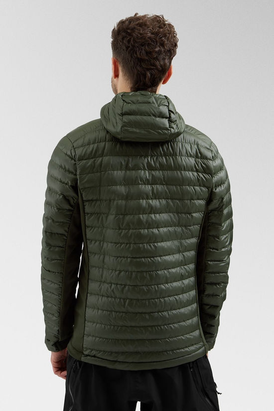 Montane Mens Icarus Lite Hooded Jacket  Oak Green