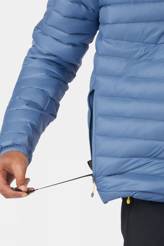 Ayacucho Mens Mountain Lightweight Down Jacket Moonlight Blue