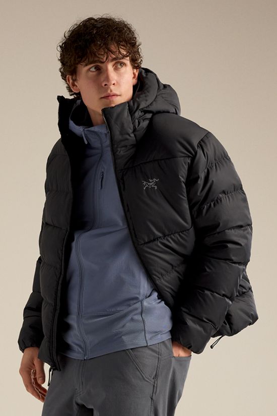Arc'teryx Mens Thorium Hooded Jacket Black