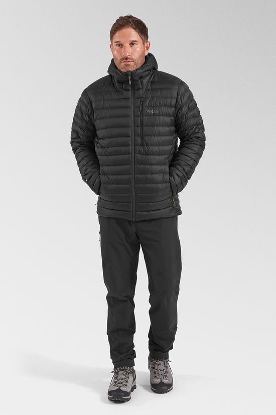 Rab Mens Microlight Alpine Jacket Anthracite