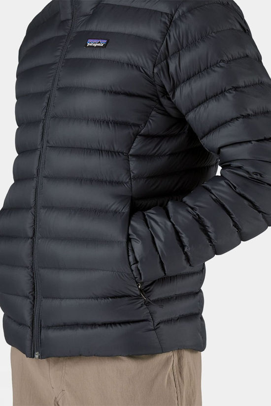 Patagonia Mens Down Sweater Hooded Jacket Black
