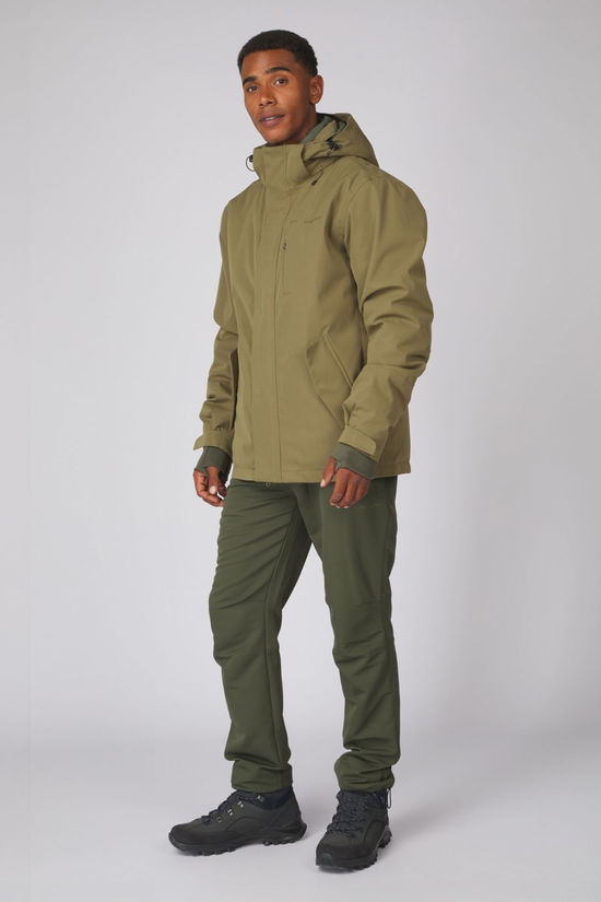 Ayacucho Mens Highland Winter Jacket III Olive