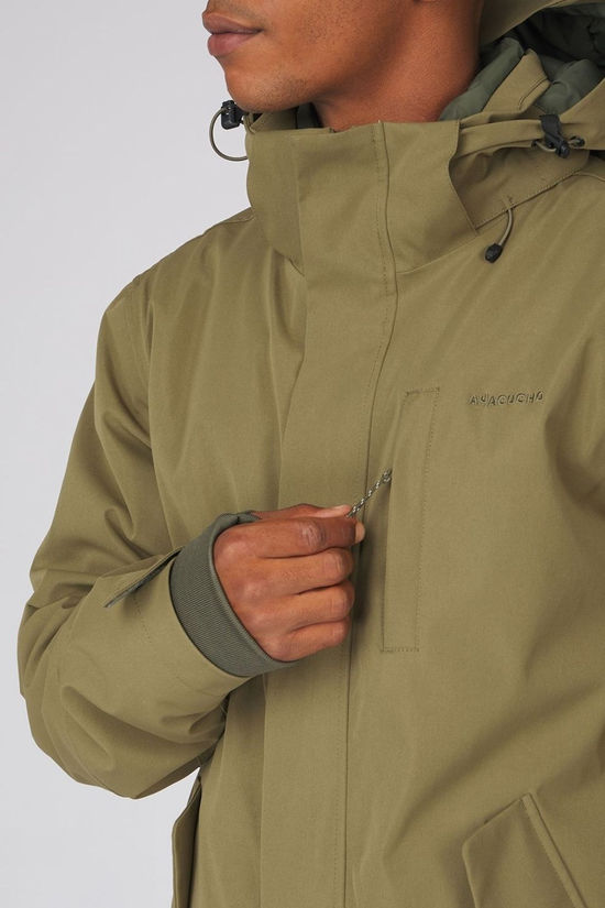 Ayacucho Mens Highland Winter Jacket III Olive