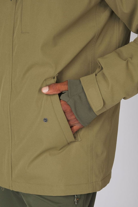 Ayacucho Mens Highland Winter Jacket III Olive