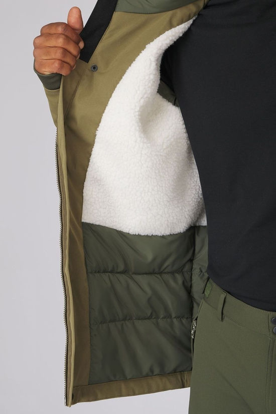 Ayacucho Mens Highland Winter Jacket III Olive