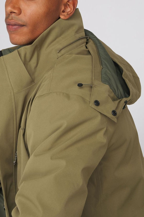 Ayacucho Mens Highland Winter Jacket III Olive