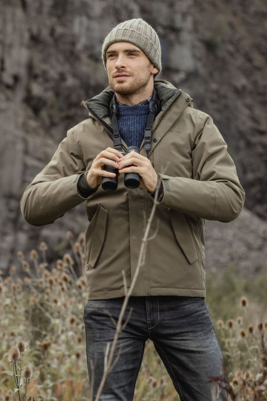 Ayacucho Mens Highland Winter Jacket III Olive
