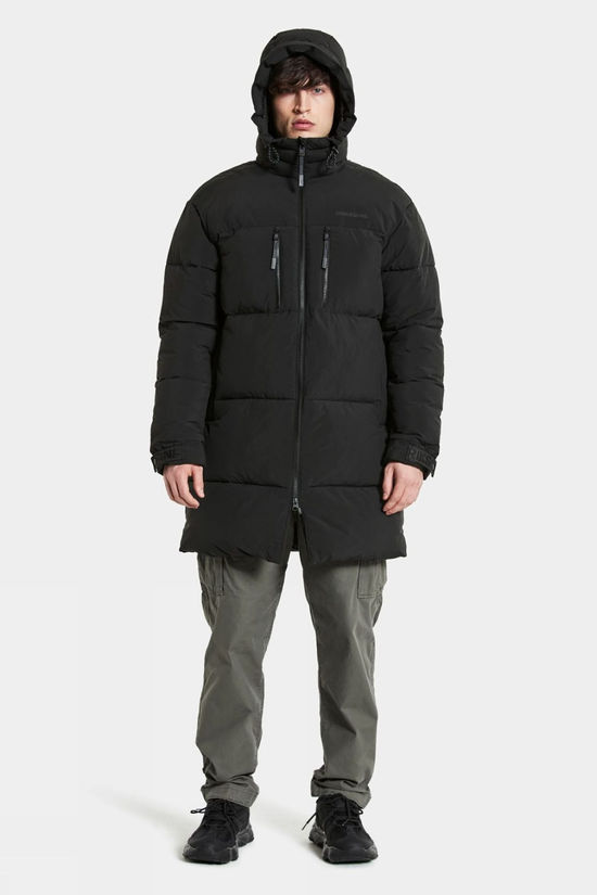 Didriksons Mens Hilmer Parka Black