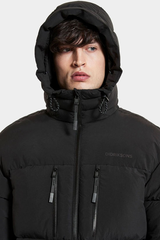 Didriksons Mens Hilmer Parka Black
