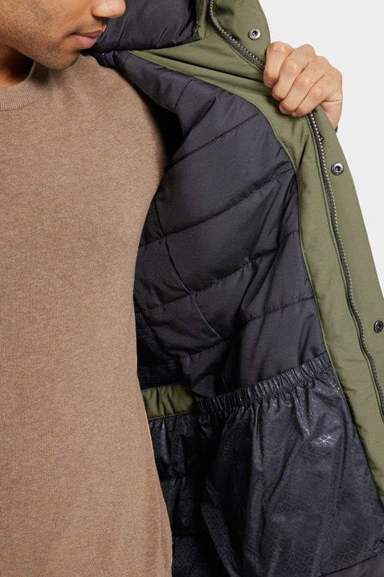 Didriksons Mens Rick USX Parka Deep Green