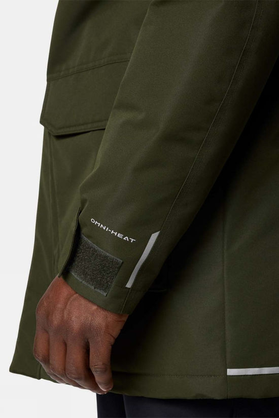 Columbia Mens Landroamer II Parka Jacket Greenscape