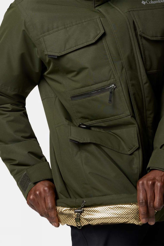 Columbia Mens Landroamer II Parka Jacket Greenscape