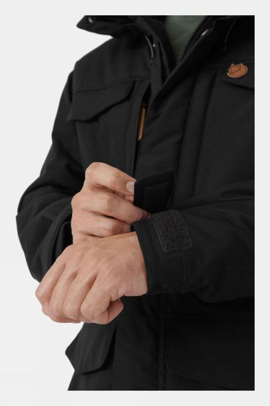 Fjallraven Mens Nuuk Parka Black