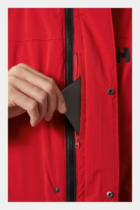 Helly Hansen Mens Reine Parka Red