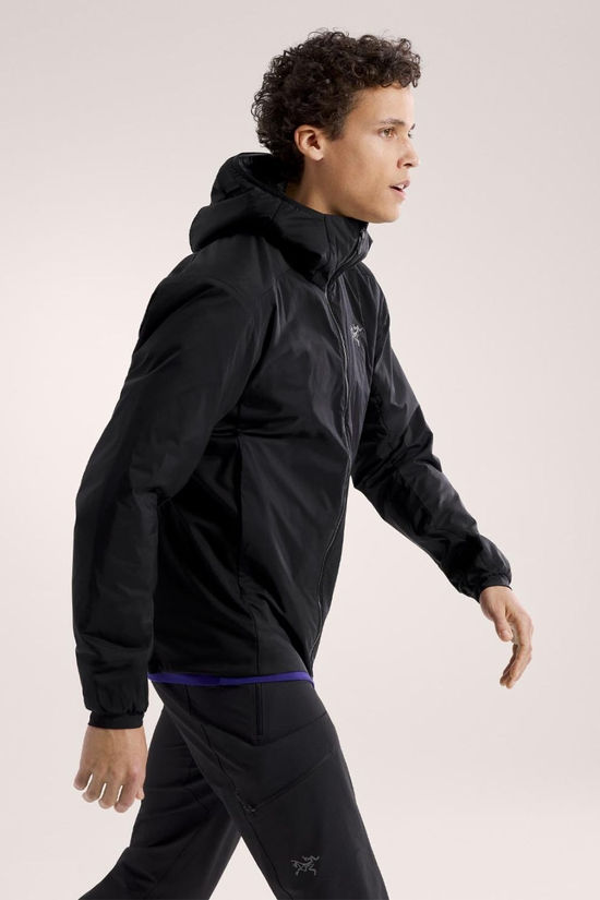 Arc'teryx Mens Atom Hooded Jacket Black