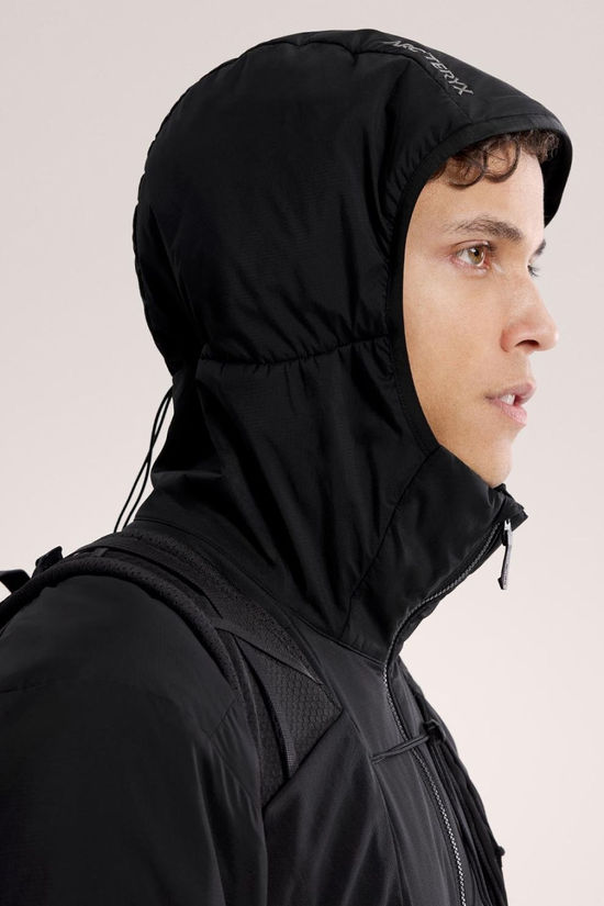 Arc'teryx Mens Atom Hooded Jacket Black