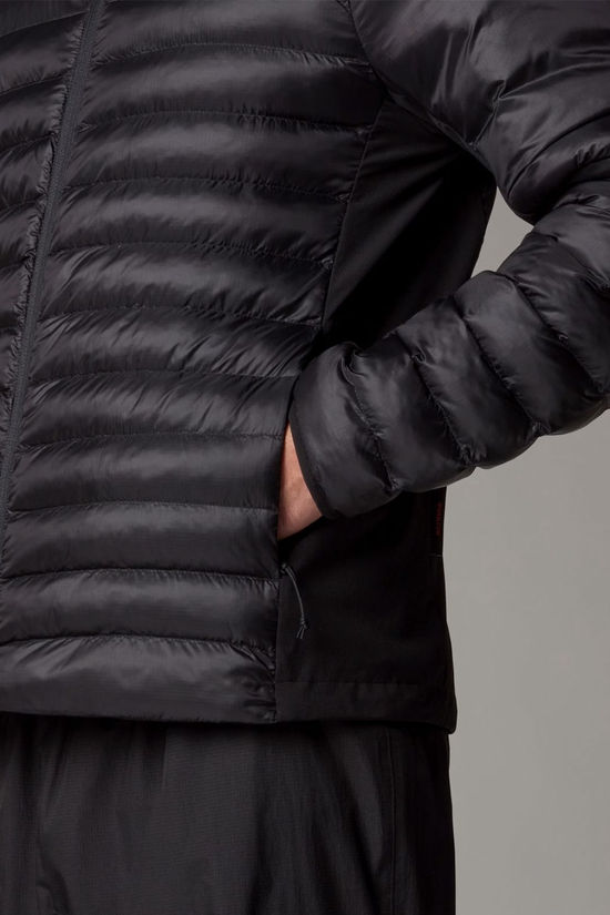 The North Face Mens Terra Peak Hybrid Hooded Jacket Tnf Black