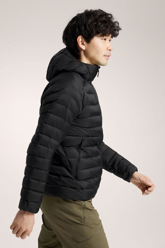 Arc'teryx Mens Cerium Hooded Jacket Black