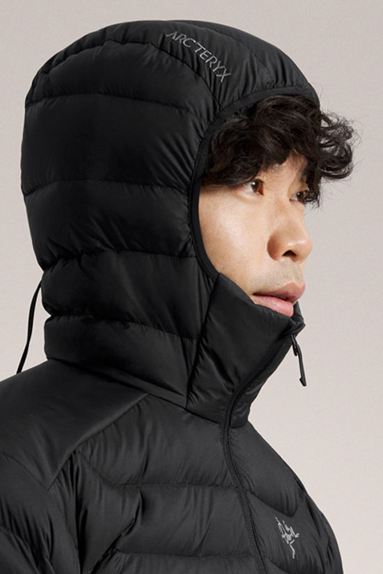 Arc'teryx Mens Cerium Hooded Jacket Black