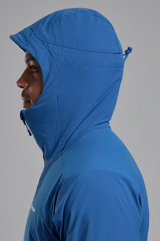 Montane Mens Khamsin Softshell Jacket Neptune Blue