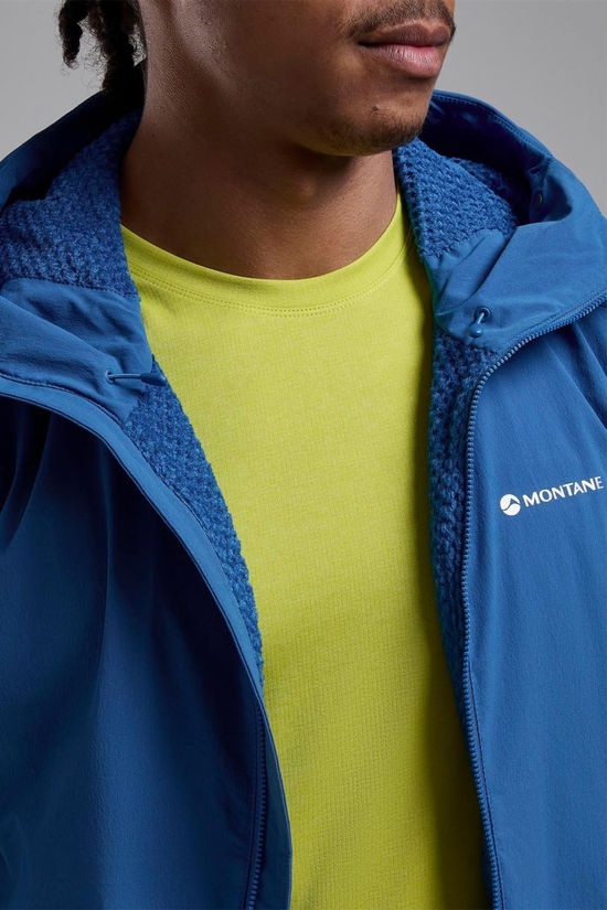 Montane Mens Khamsin Softshell Jacket Neptune Blue