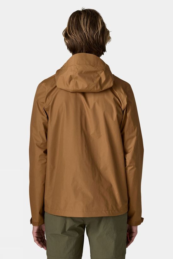 Patagonia Mens Torrentshell 3L Rain Jacket Deer Brown