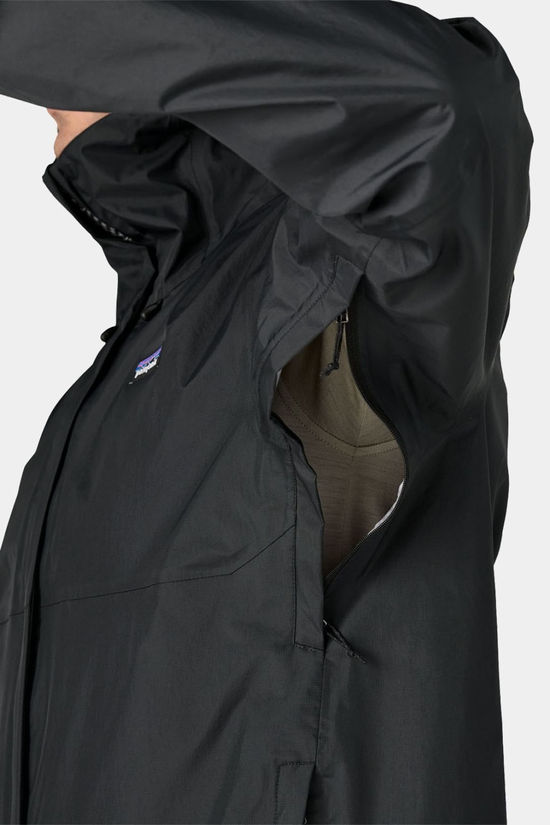 Patagonia Mens Torrentshell 3L Rain Jacket Black