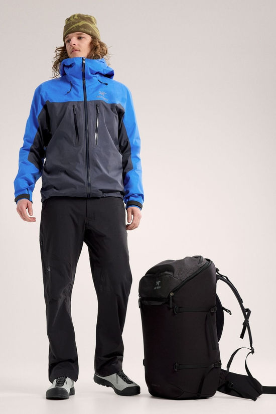 Arc'teryx Mens Alpha Jacket Lt Vitality / Black Sapphire
