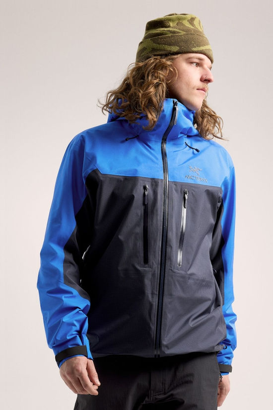 Arc'teryx Mens Alpha Jacket Lt Vitality / Black Sapphire